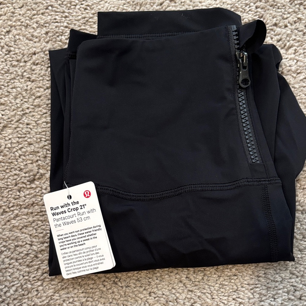 lululemon athletica Kids Black Leggings